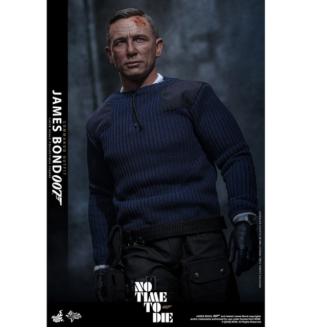 No Time to Die Movie Masterpiece Action Figure 1/6 James Bond (Commando Outfit) 30cm No Time to Die Movie Masterpiece Action Figure 1/6 James Bond (Commando Outfit) 30cm