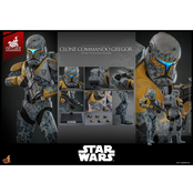 Star Wars The Clone Wars Action Figure 1/6 Clone Commando Gregor Hot Toys Exclusive 30cm