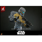Star Wars The Clone Wars Action Figure 1/6 Clone Commando Gregor Hot Toys Exclusive 30cm