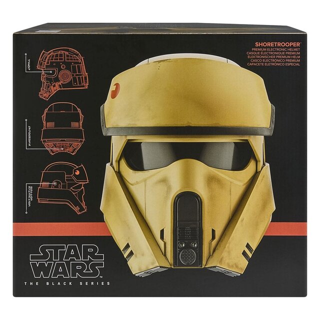 Star Wars Andor Black Series Shoretrooper Electronic Helmet