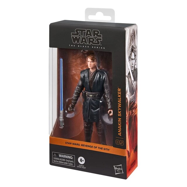 Star Wars Revenge of the Sith Black Series Anakin Skywalker Action Figure 15cm