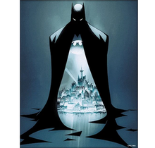 DC Comics 3D Effect Poster Batman Gotham Protector 25 x 20 cm
