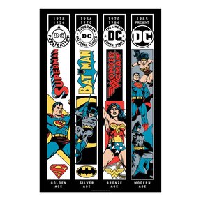 DC Comis Art Print 90 Years Limited Edition