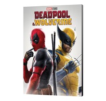 Marvel Wooden Wall Art Deadpool & Wolverine 02 Best Friends 35 x 50 cm