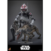 Star Wars: The Clone Wars Action Figure 1/6 Sergeant Hound 30cm
