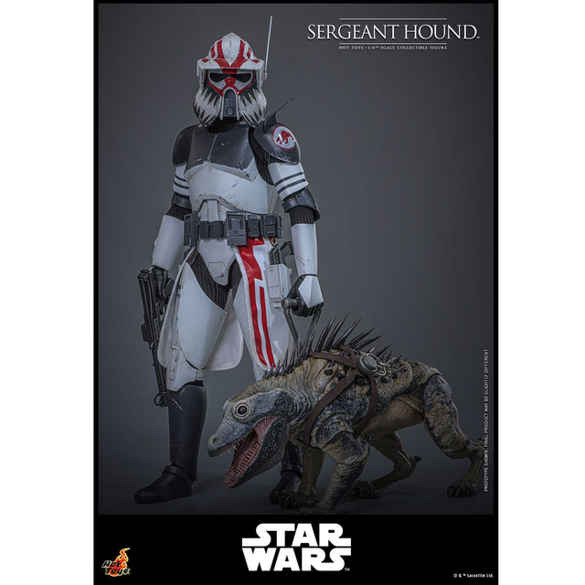 Star Wars: The Clone Wars Action Figure 1/6 Sergeant Hound 30cm