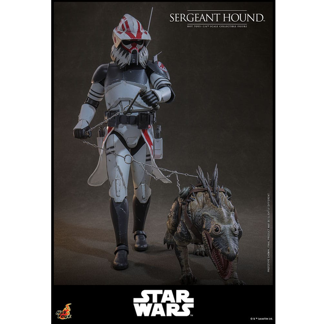 Star Wars: The Clone Wars Action Figure 1/6 Sergeant Hound 30cm