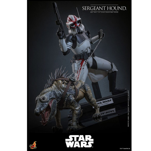 Star Wars: The Clone Wars Action Figure 1/6 Sergeant Hound 30cm