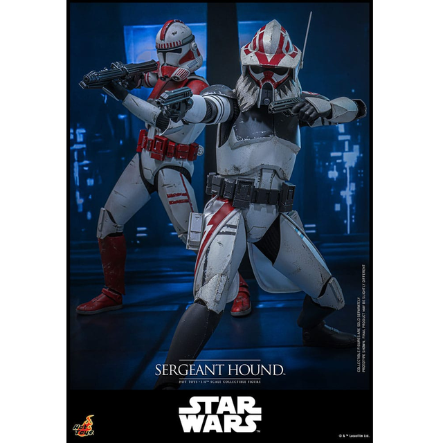 Star Wars: The Clone Wars Action Figure 1/6 Sergeant Hound 30cm