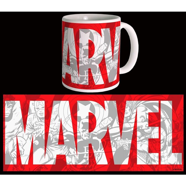 Marvel Comics Mug Big Logo 300 ml Marvel Comics Mug Big Logo 300 ml