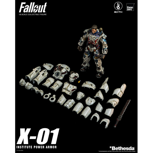 Fallout FigZero X-01 Institute Power Armor Action Figure 37cm Fallout FigZero X-01 Institute Power Armor Action Figure 37cm