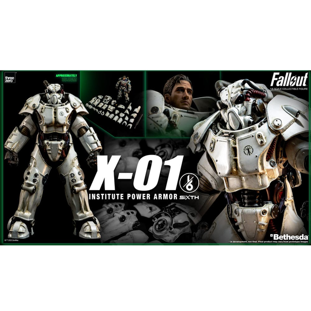 Fallout FigZero X-01 Institute Power Armor Action Figure 37cm Fallout FigZero X-01 Institute Power Armor Action Figure 37cm