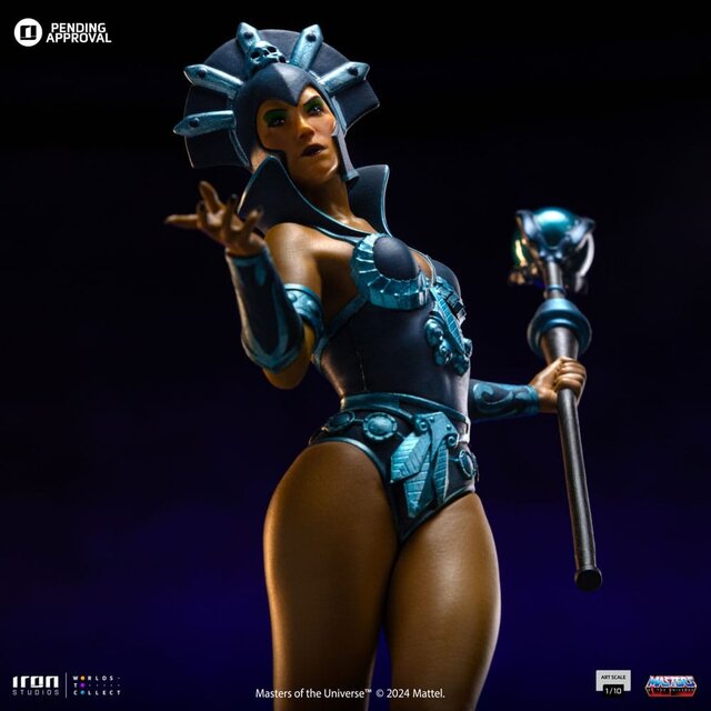 Masters of the Universe Art Scale Statue 1/10 Evil-Lyn Color Variant 28cm Masters of the Universe Art Scale Statue 1/10 Evil-Lyn Color Variant 28cm