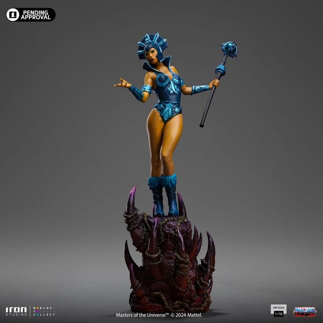 Masters of the Universe Art Scale Statue 1/10 Evil-Lyn Color Variant 28cm Masters of the Universe Art Scale Statue 1/10 Evil-Lyn Color Variant 28cm