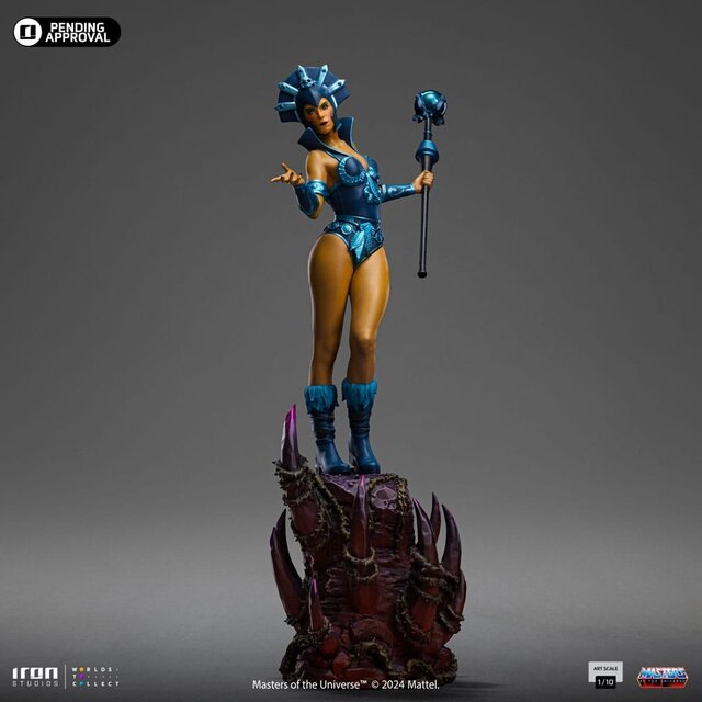 Masters of the Universe Art Scale Statue 1/10 Evil-Lyn Color Variant 28cm Masters of the Universe Art Scale Statue 1/10 Evil-Lyn Color Variant 28cm