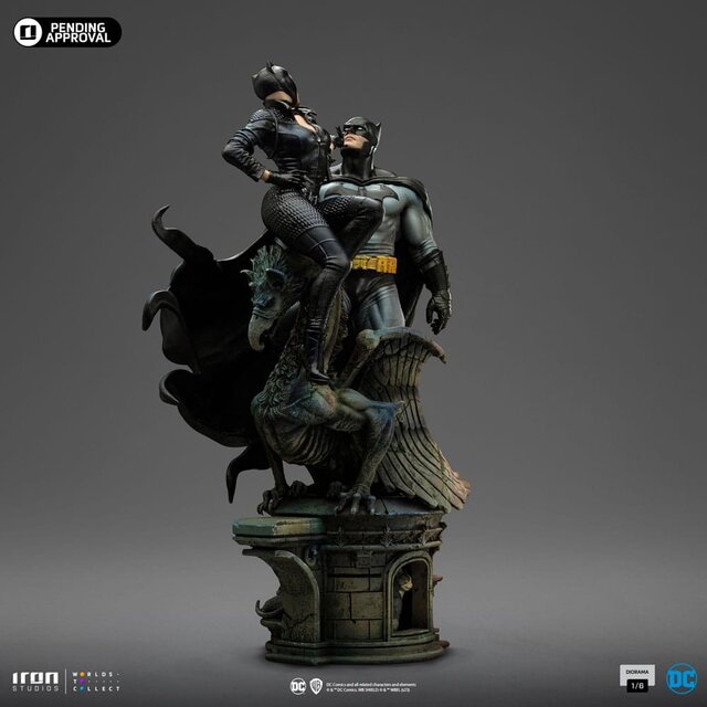 DC Comics Diorama 1/6 Batman & Catwoman 51cm DC Comics Diorama 1/6 Batman & Catwoman 51cm