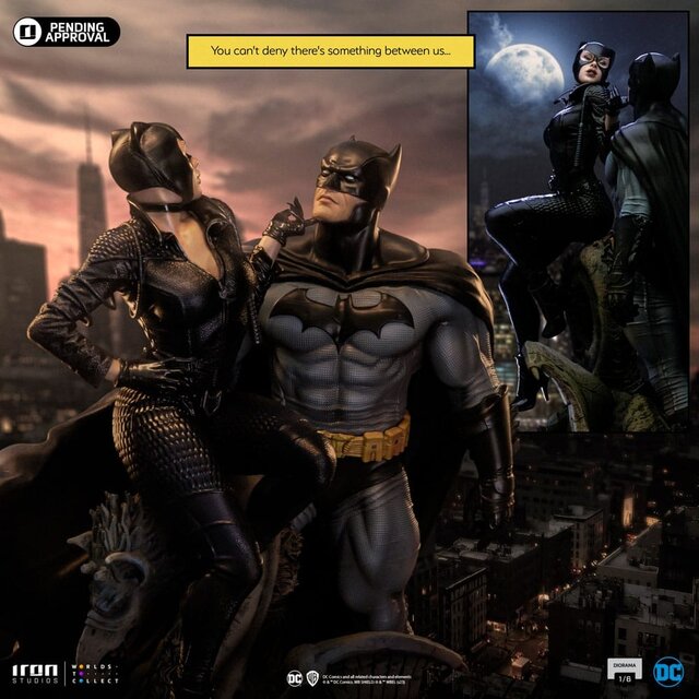 DC Comics Diorama 1/6 Batman & Catwoman 51cm DC Comics Diorama 1/6 Batman & Catwoman 51cm