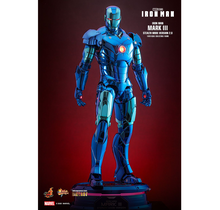 Iron Man Movie Masterpiece 1/6 Iron Man Mark III Stealth Mode Version 2.0 Hot Toys Exclusive Action Figure 33cm