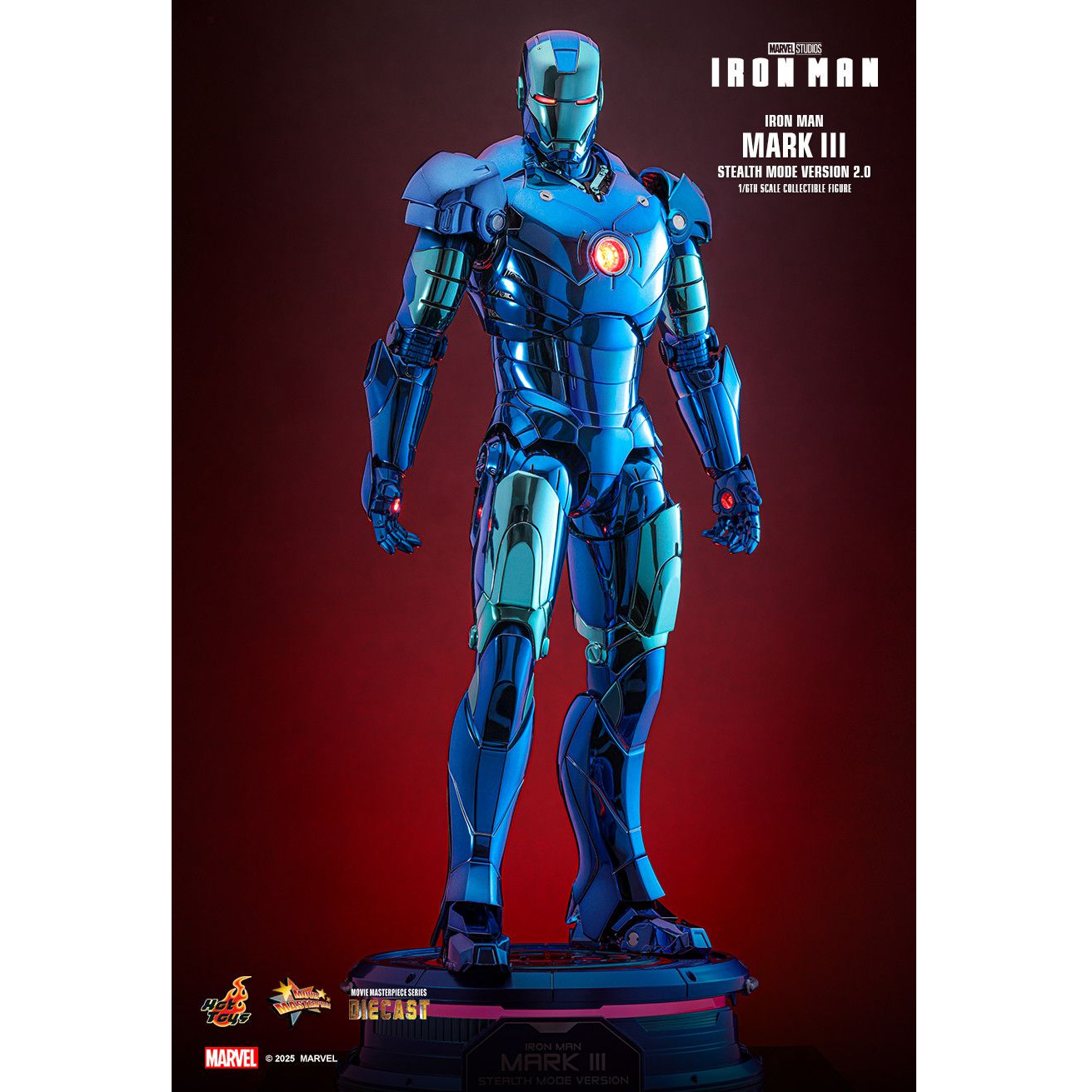 Hot Toys Iron Man Mark III Stealth Mode Version 2.0 afbeelding