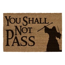 Lord of the Rings You Shall Not Pass Deurmat