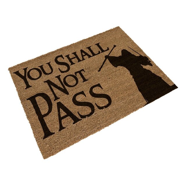 Lord of the Rings You Shall Not Pass Deurmat 40 x 60 cm Lord of the Rings You Shall Not Pass Deurmat 40 x 60 cm