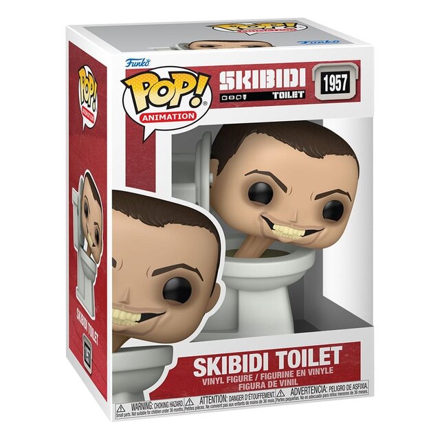 POP! Animation Skibidi Toilet Vinyl Figure 9cm POP! Animation Skibidi Toilet Vinyl Figure 9cm