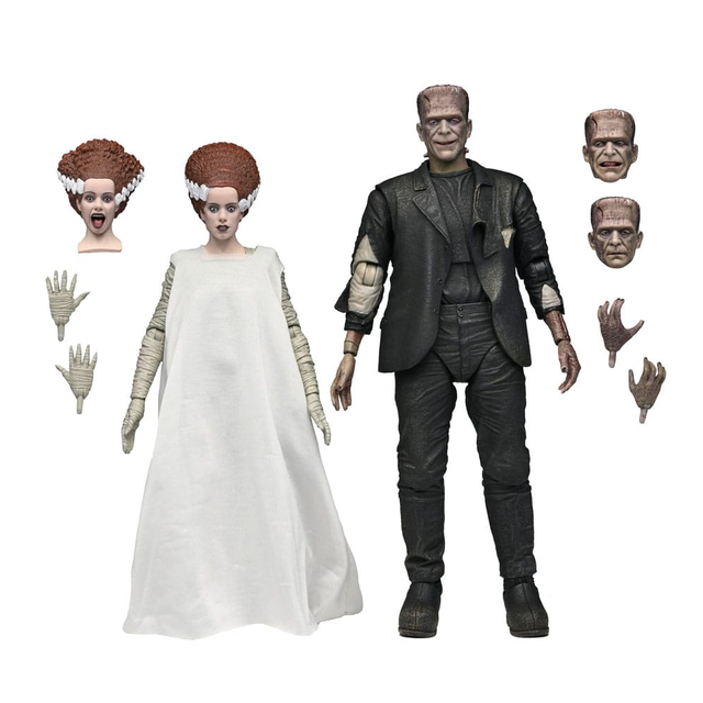 Universal Monsters 2-Pack Bride of Frankenstein 90th Anniversary The Monster & His Mate 18cm Universal Monsters 2-Pack Bride of Frankenstein 90th Anniversary The Monster & His Mate 18cm