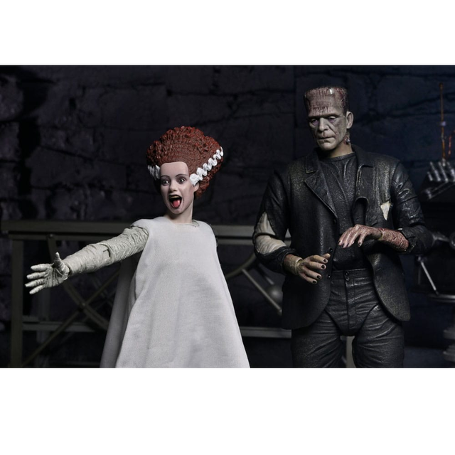 Universal Monsters 2-Pack Bride of Frankenstein 90th Anniversary The Monster & His Mate 18cm Universal Monsters 2-Pack Bride of Frankenstein 90th Anniversary The Monster & His Mate 18cm