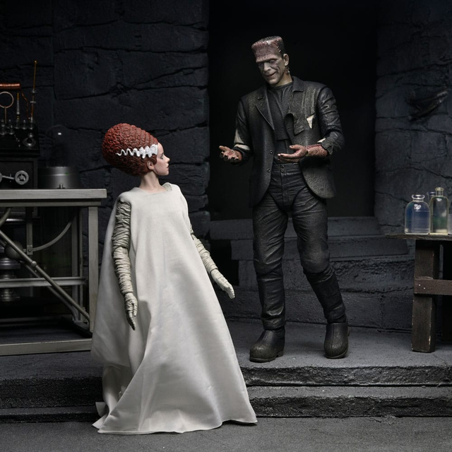 Universal Monsters 2-Pack Bride of Frankenstein 90th Anniversary The Monster & His Mate 18cm Universal Monsters 2-Pack Bride of Frankenstein 90th Anniversary The Monster & His Mate 18cm