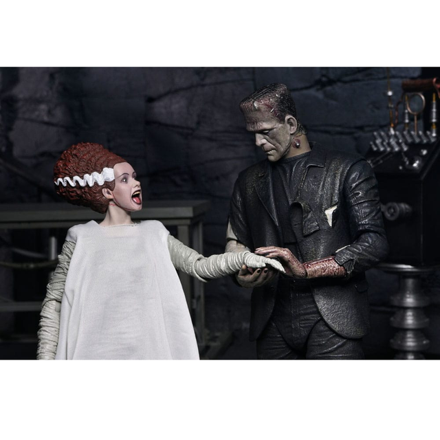 Universal Monsters 2-Pack Bride of Frankenstein 90th Anniversary The Monster & His Mate 18cm Universal Monsters 2-Pack Bride of Frankenstein 90th Anniversary The Monster & His Mate 18cm