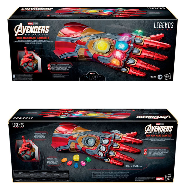 Marvel Legends Series Electronic Iron Man Nano Gauntlet Marvel Legends Series Electronic Iron Man Nano Gauntlet