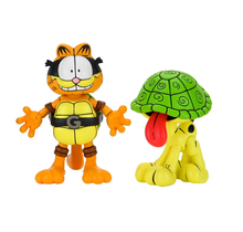 Teenage Mutant Ninja Turtles (Archie Comics) x Garfield 2-Pack Ultimate Garfello & Odie 10cm