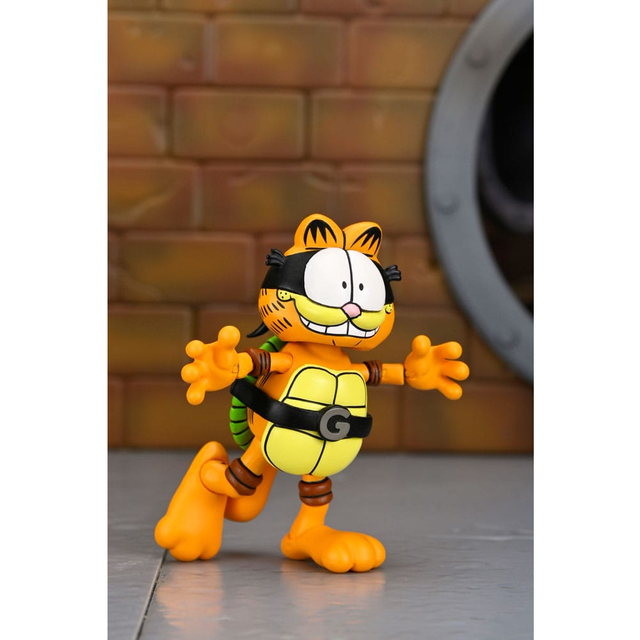 Teenage Mutant Ninja Turtles (Archie Comics) x Garfield 2-Pack Ultimate Garfello & Odie 10cm Teenage Mutant Ninja Turtles (Archie Comics) x Garfield 2-Pack Ultimate Garfello & Odie 10cm