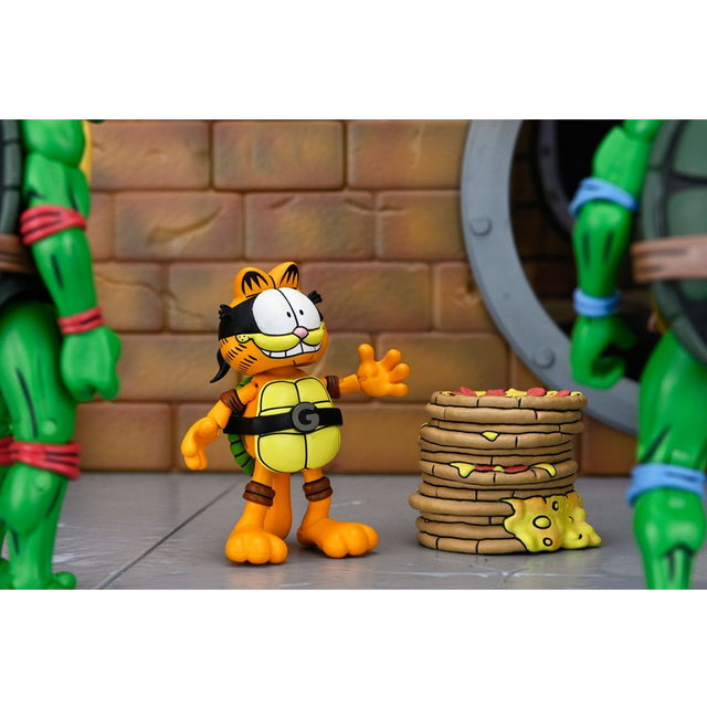 Teenage Mutant Ninja Turtles (Archie Comics) x Garfield 2-Pack Ultimate Garfello & Odie 10cm Teenage Mutant Ninja Turtles (Archie Comics) x Garfield 2-Pack Ultimate Garfello & Odie 10cm