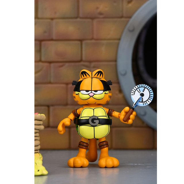 Teenage Mutant Ninja Turtles (Archie Comics) x Garfield 2-Pack Ultimate Garfello & Odie 10cm Teenage Mutant Ninja Turtles (Archie Comics) x Garfield 2-Pack Ultimate Garfello & Odie 10cm