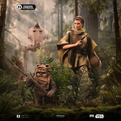 Star Wars Episode VI Art Scale Statue 1/10 Leia and Wicket 20cm Star Wars Episode VI Art Scale Statue 1/10 Leia and Wicket 20cm