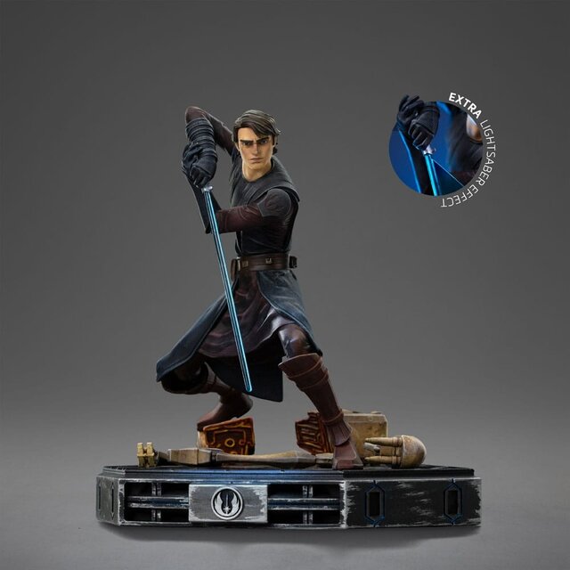 Star Wars The Clone Wars Deluxe Art Scale Statue 1/10 Anakin Skywalker 19cm Star Wars The Clone Wars Deluxe Art Scale Statue 1/10 Anakin Skywalker 19cm