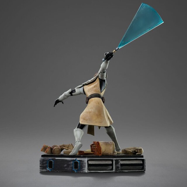 Star Wars The Clone Wars Deluxe Art Scale Statue 1/10 Obi-Wan Kenobi 27cm Star Wars The Clone Wars Deluxe Art Scale Statue 1/10 Obi-Wan Kenobi 27cm