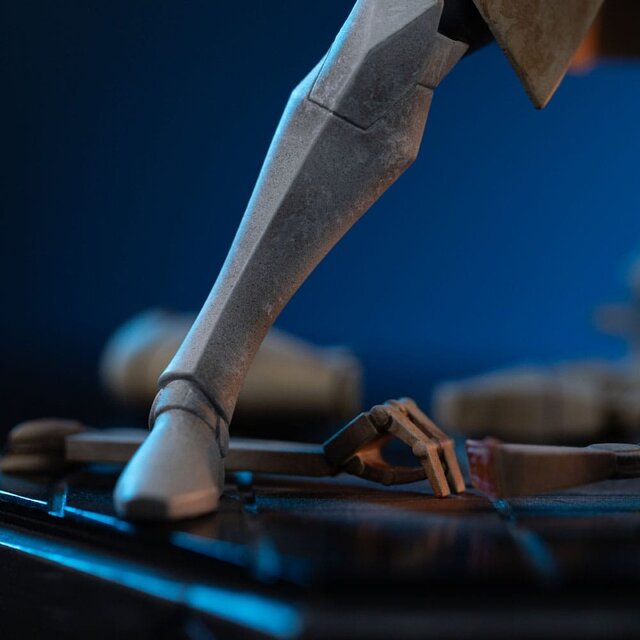 Star Wars The Clone Wars Deluxe Art Scale Statue 1/10 Obi-Wan Kenobi 27cm Star Wars The Clone Wars Deluxe Art Scale Statue 1/10 Obi-Wan Kenobi 27cm