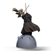 Star Wars Deluxe Art Scale Statue 1/10 Yoda vs Emperor Palpatine 34cm Star Wars Deluxe Art Scale Statue 1/10 Yoda vs Emperor Palpatine 34cm
