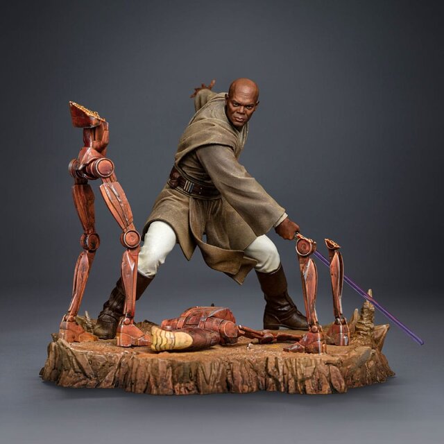 Star Wars Art Scale Statue 1/10 Mace Windu 18cm Star Wars Art Scale Statue 1/10 Mace Windu 18cm