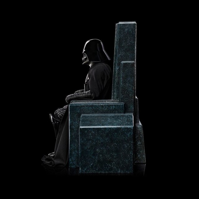 Star Wars Art Scale Statue 1/10 Darth Vader on Throne 18cm Star Wars Art Scale Statue 1/10 Darth Vader on Throne 18cm