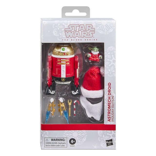 Star Wars Black Series Action Figure Astromech Droid (Holiday Edition) Star Wars Black Series Action Figure Astromech Droid (Holiday Edition)