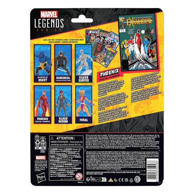 Excalibur Marvel Legends Series Phoenix (Rachel Summers) Action Figure 15cm Excalibur Marvel Legends Series Phoenix (Rachel Summers) Action Figure 15cm