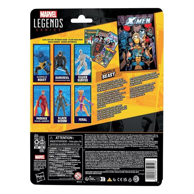 Astonishing X-Men Marvel Legends Series Marvel's Beast Action Figure 15cm Astonishing X-Men Marvel Legends Series Marvel's Beast Action Figure 15cm