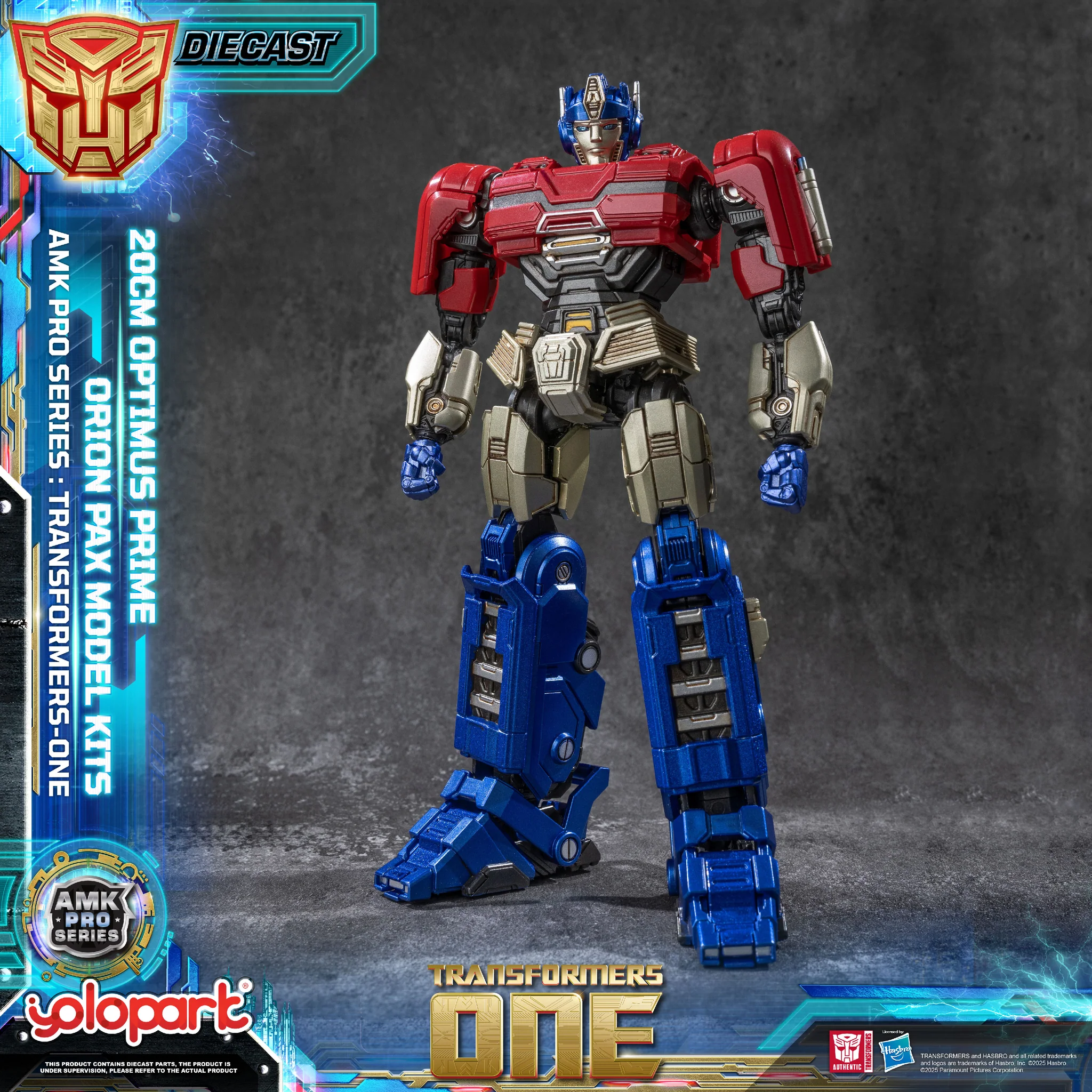 Yolopark Transformers AMK Pro Orion Pax / Optimus Prime Final Form afbeelding