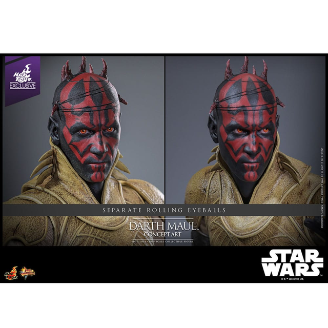 Star Wars Movie Masterpiece 1/6 Darth Maul (Concept Art) Hot Toys Exclusive 35cm Star Wars Movie Masterpiece 1/6 Darth Maul (Concept Art) Hot Toys Exclusive 35cm