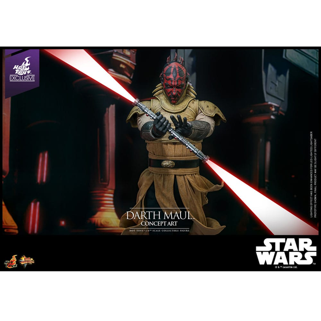 Star Wars Movie Masterpiece 1/6 Darth Maul (Concept Art) Hot Toys Exclusive 35cm Star Wars Movie Masterpiece 1/6 Darth Maul (Concept Art) Hot Toys Exclusive 35cm