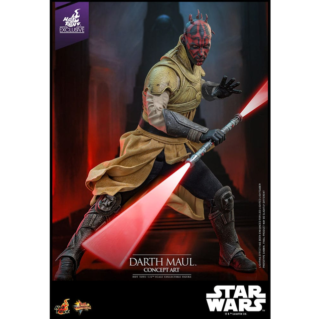 Star Wars Movie Masterpiece 1/6 Darth Maul (Concept Art) Hot Toys Exclusive 35cm Star Wars Movie Masterpiece 1/6 Darth Maul (Concept Art) Hot Toys Exclusive 35cm