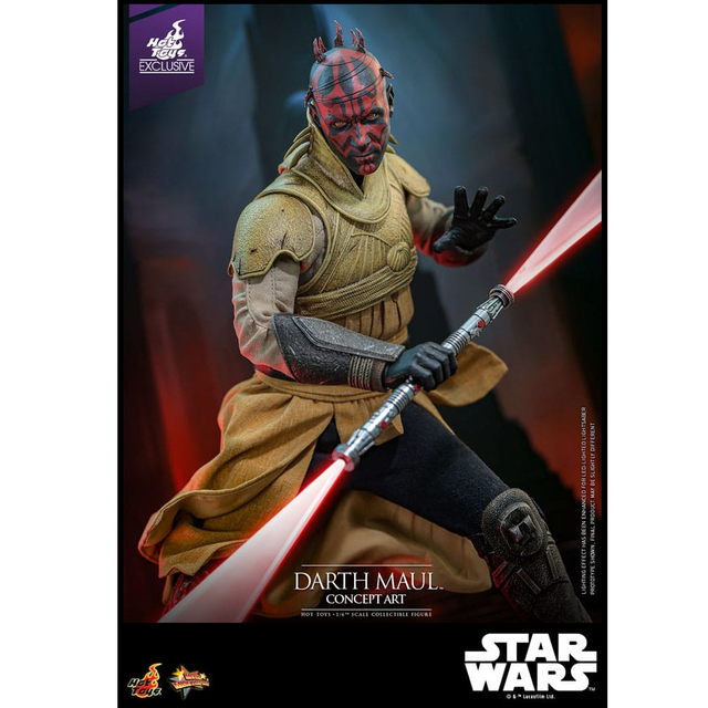 Star Wars Movie Masterpiece 1/6 Darth Maul (Concept Art) Hot Toys Exclusive 35cm Star Wars Movie Masterpiece 1/6 Darth Maul (Concept Art) Hot Toys Exclusive 35cm